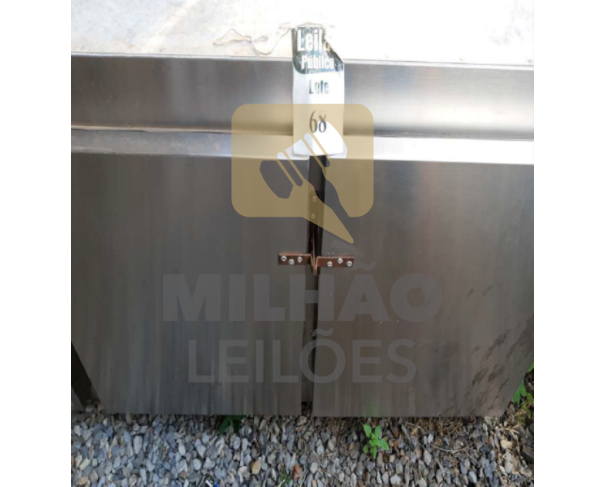 Foto de BALCÃO REFRIGERADO 2 PORTAS EM AÇO INOX