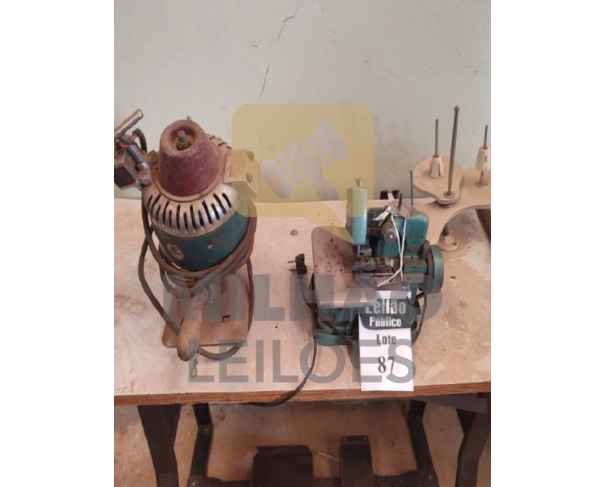 Foto de MÁQUINA OVERLOCK + MÁQUINA DE CORTAR TECIDOS