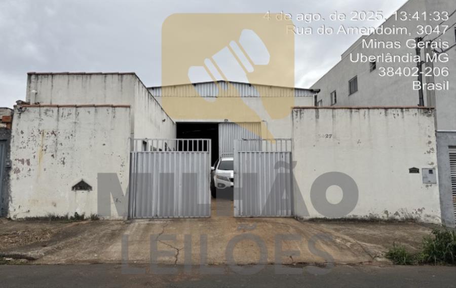 Galpão Comercial no Bairro Minas Gerais Leilão Extrajudicial - Imóvel Comercial em Uberlândia/MG, localizado em Uberlândia - MG