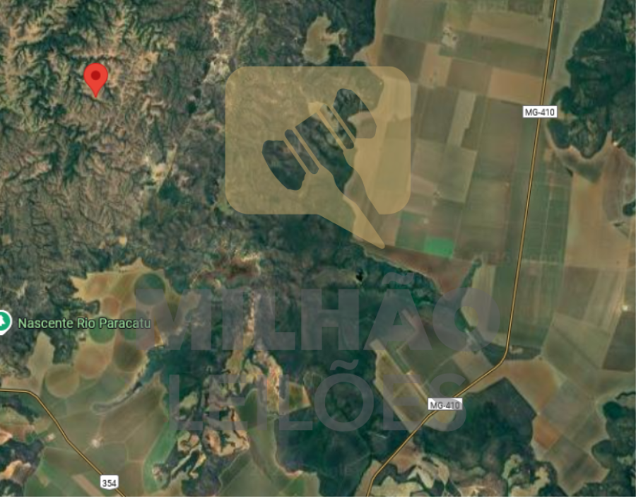 Fazenda Manabuiu com 131,77 ha Leilão - Fazenda com 131,77 ha, localizado em Lagamar - MG
